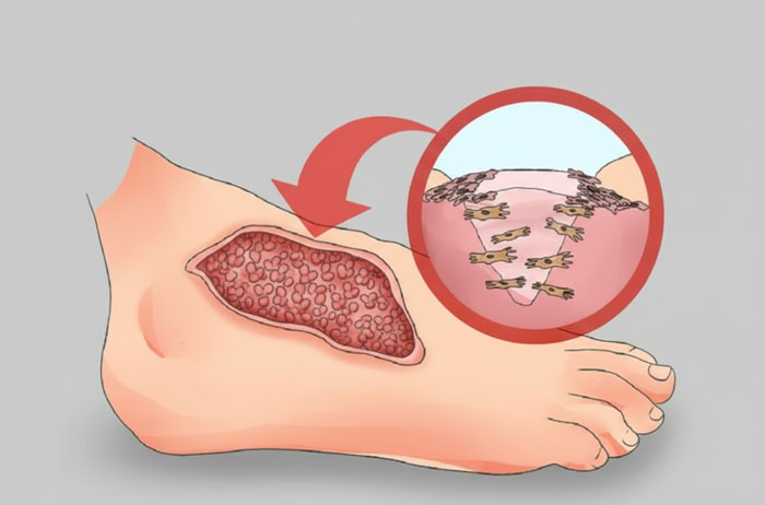 بافت-گرانوله-زخم-چگونه-تشکیل-میشود