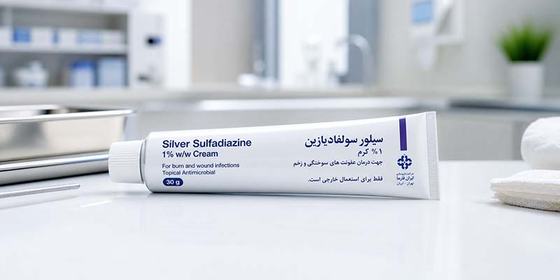  آنتی‌بیوتیک سیلور سولفادیازین