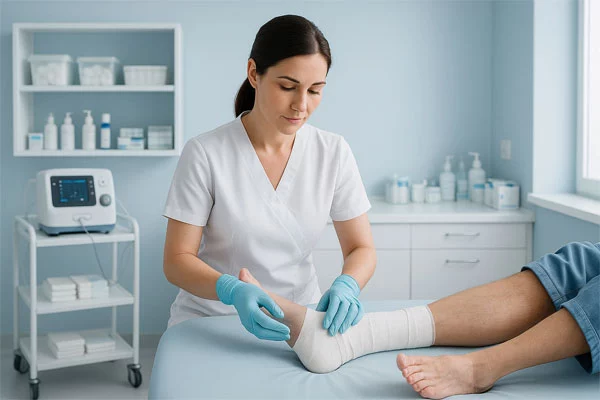 کلینیک زخم سوختگی ودیابتی مرزداران