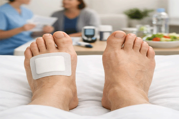 اهکارهای مراقبت از زخم پای دیابتی 