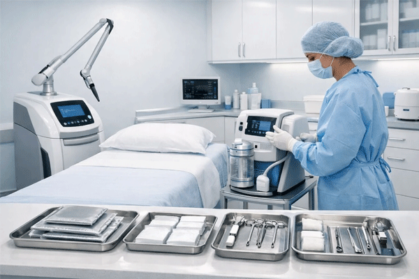 تجهیزات پیشرفته و محیط استریل