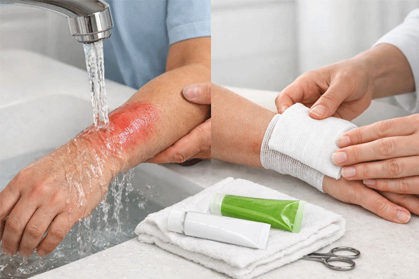 درمان سوختگی با وکس وموم