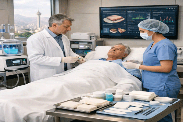 کلینیک زخم ولیعصر