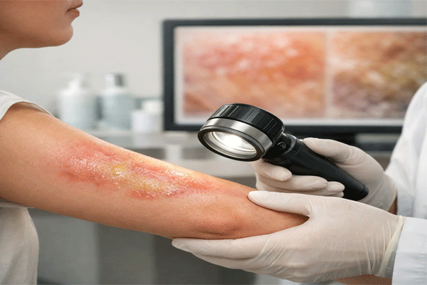 درمان سوختگی با وکس وموم