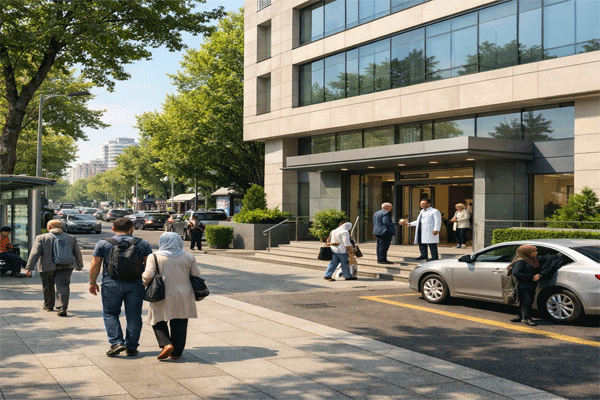 موقعیت کلینیک؛ ونک ، پارک‌ وی تا فاطمی